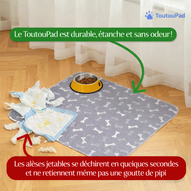 Le ToutouPad™ - L'Alèse Éducative Réutilisable