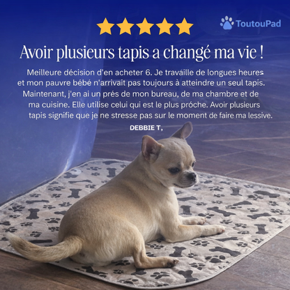 Le ToutouPad™ - L'Alèse Éducative Réutilisable
